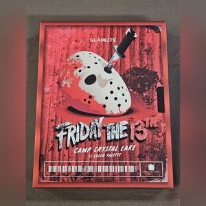 New Glamlite Friday the 13th Camp Crystal Lake 15-Color Eyeshadow Palette